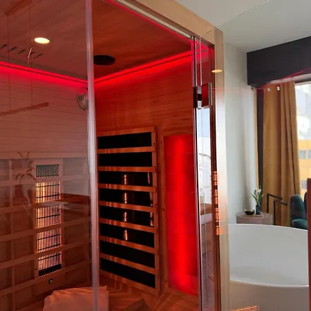 Sky Tower L Pietro 25 L Sauna Sanctuary Appartement Katowice